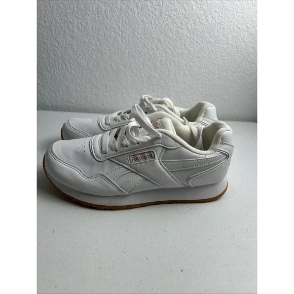 Reebok Classic Womens Size 7.5 White‎ Athletic Leather Shoes Sneakers - Picture 4 of 10